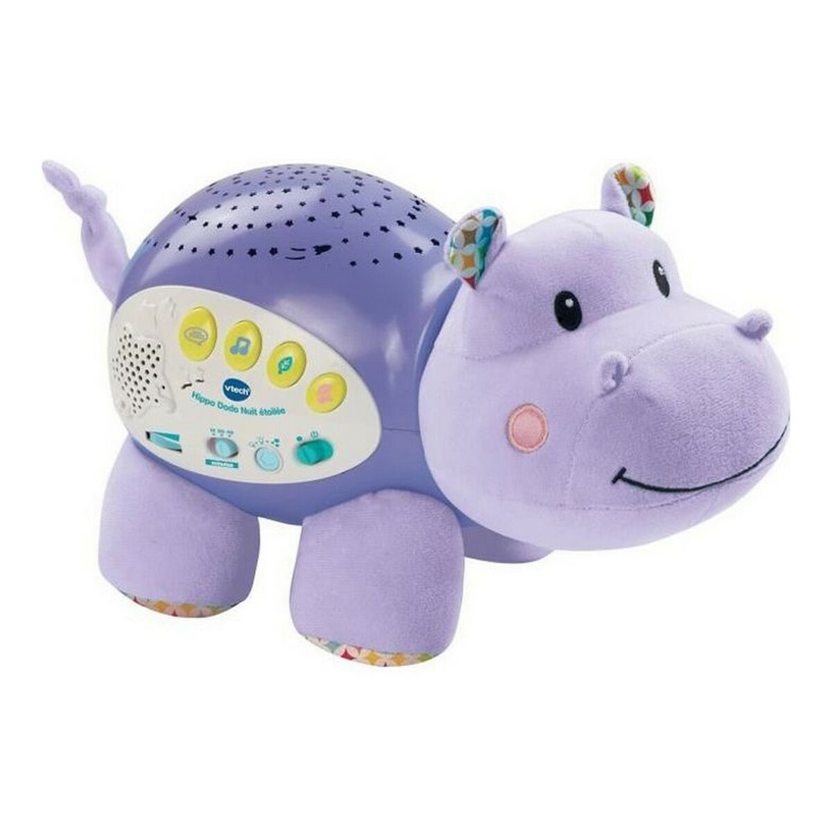 Αρκουδάκι με Ήχο Vtech Hippo Dodo Starry Night (FR) Μωβ (Δωρεάν Μεταφορικά)