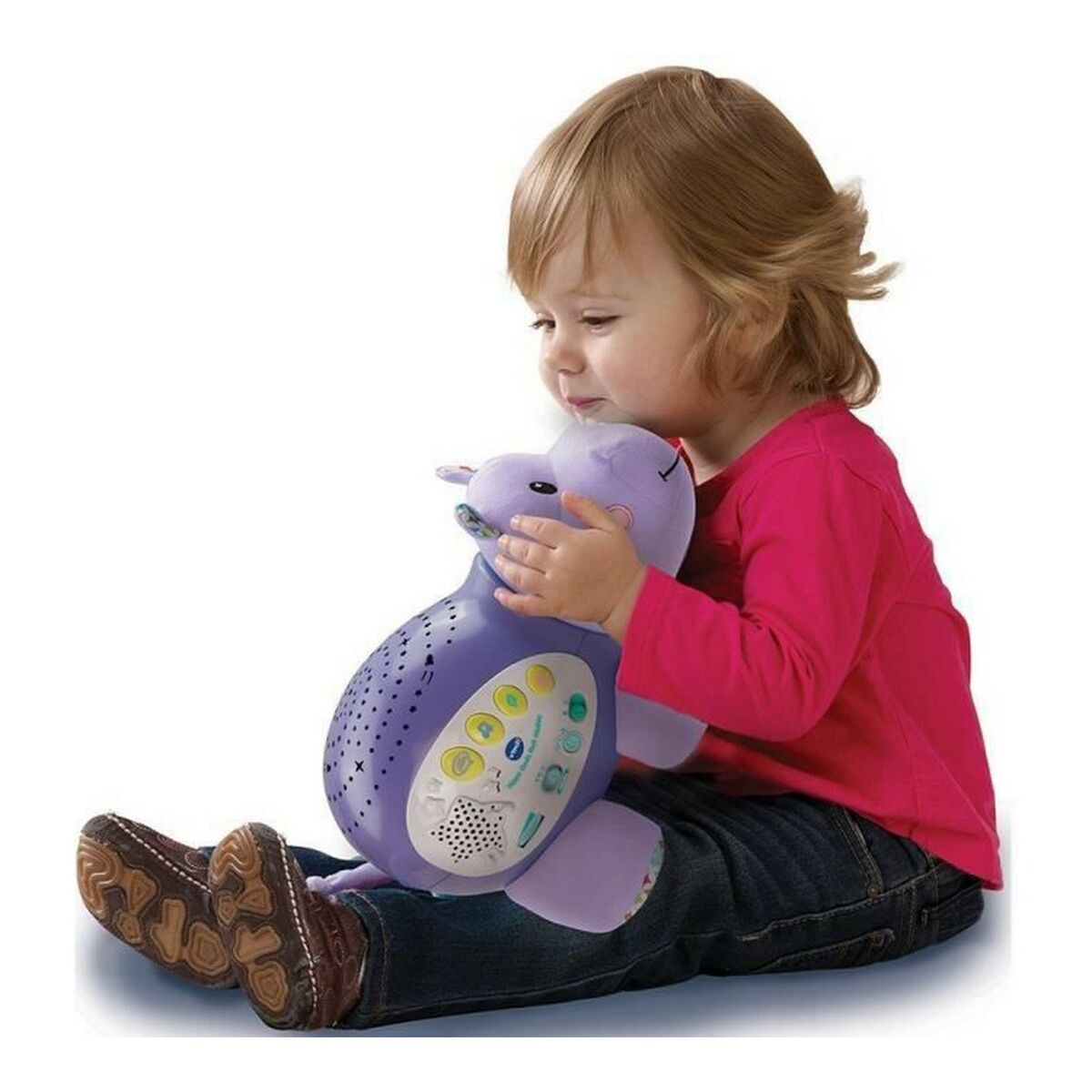 Αρκουδάκι με Ήχο Vtech Hippo Dodo Starry Night (FR) Μωβ (Δωρεάν Μεταφορικά)