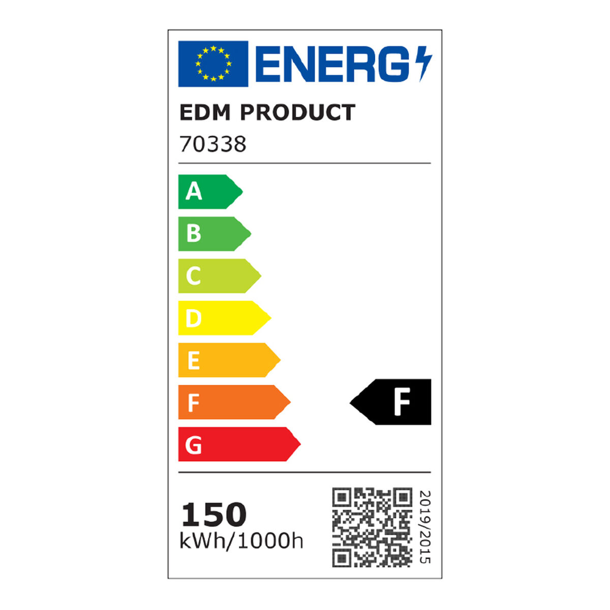 LED spotlight EDM 150 W 4000 K 1200 Lm