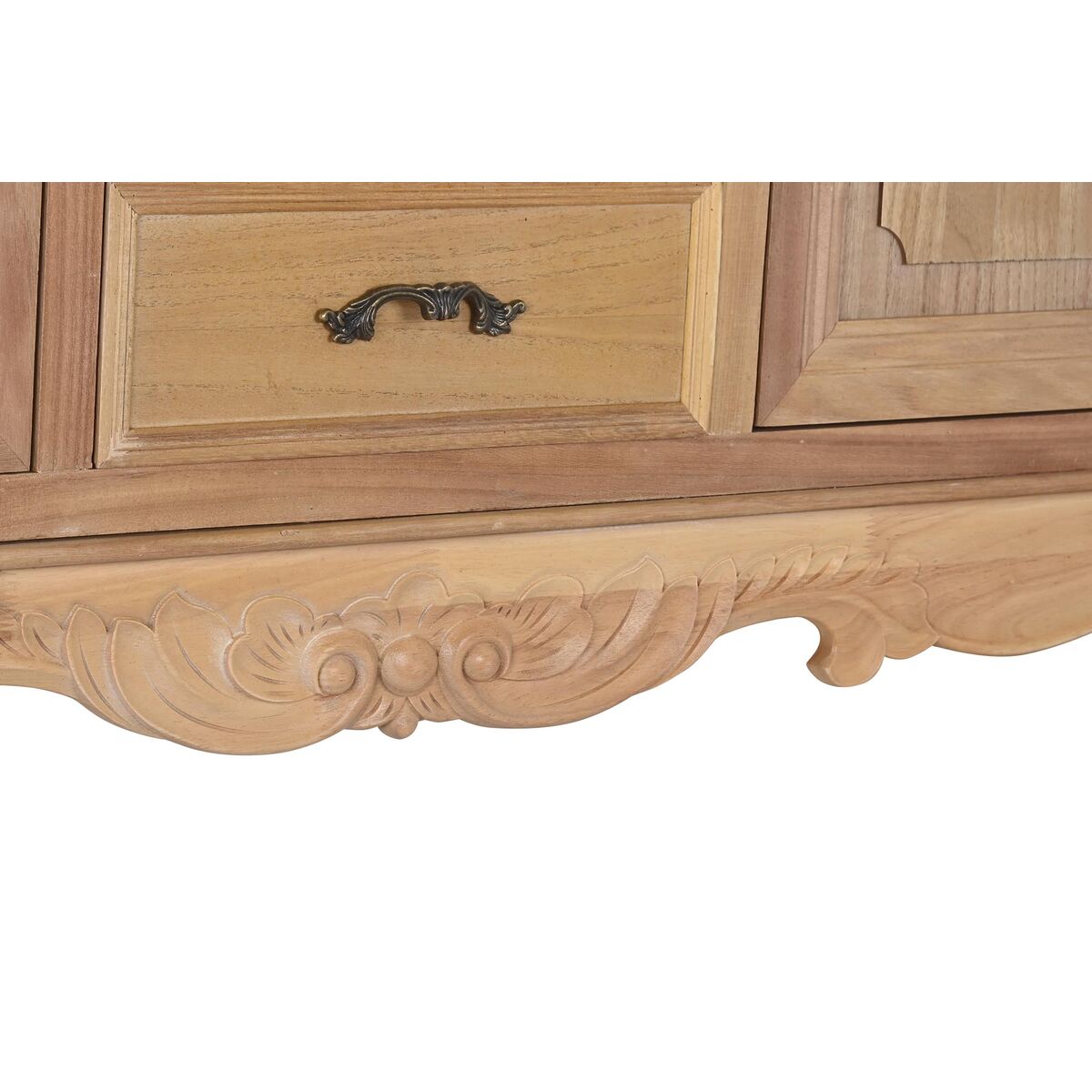 Αποθήκη DKD Home Decor Φυσικό 124,5 x 39 x 201,8 cm Έλατο Αλουμίνιο Ξύλο MDF