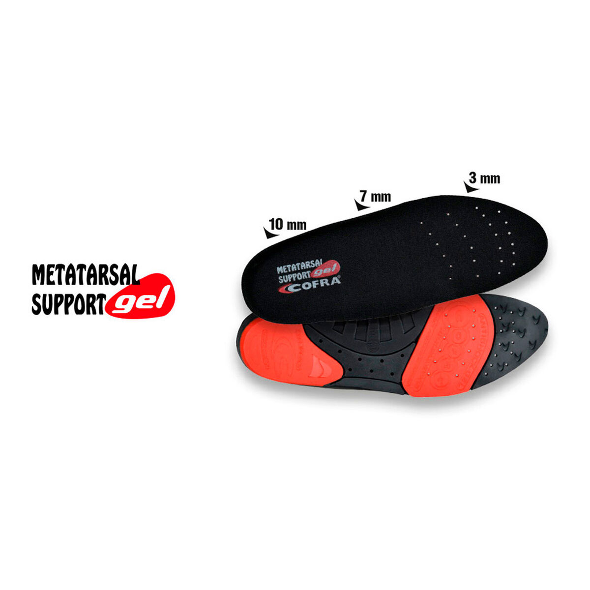 Πρότυπα Cofra Metatarsal Support Gel Πολυουρεθάνιο