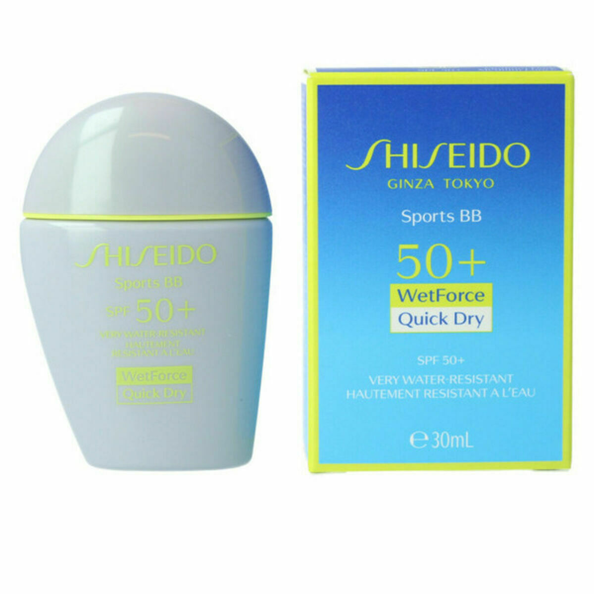 Αντηλιακή Κρέμα Με Χρώμα Shiseido WetForce Quick Dry Sports Dark SPF50+ Spf 50 Dark (30 ml)