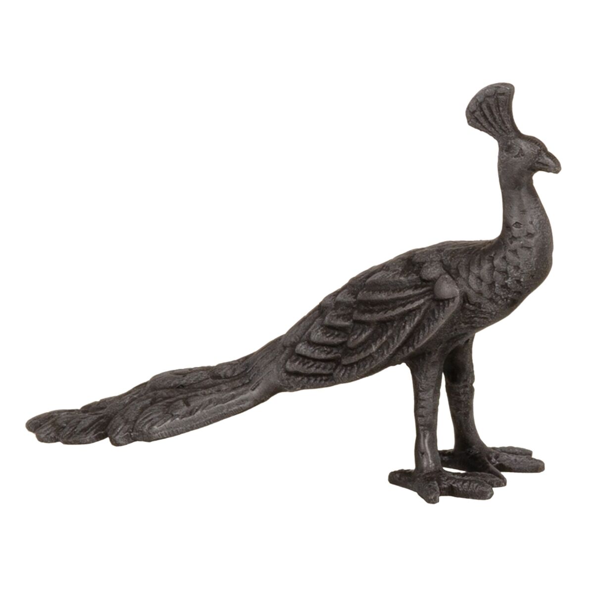 Διακοσμητική Φιγούρα 19 x 6 x 13 cm Γκρι Peacock