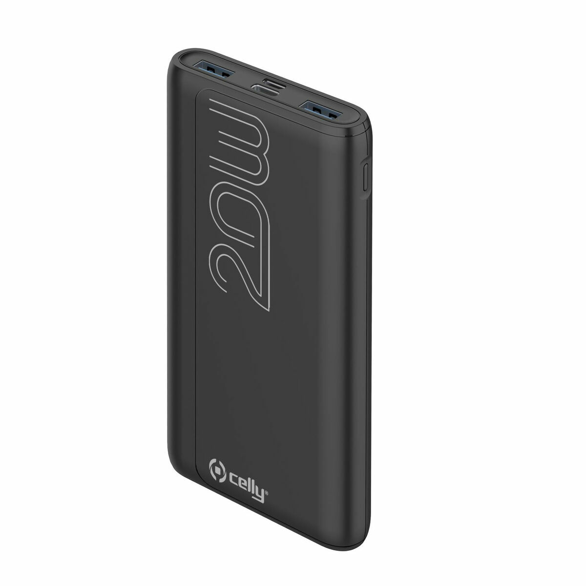 Powerbank Celly PBPD10000EVOBK Μαύρο