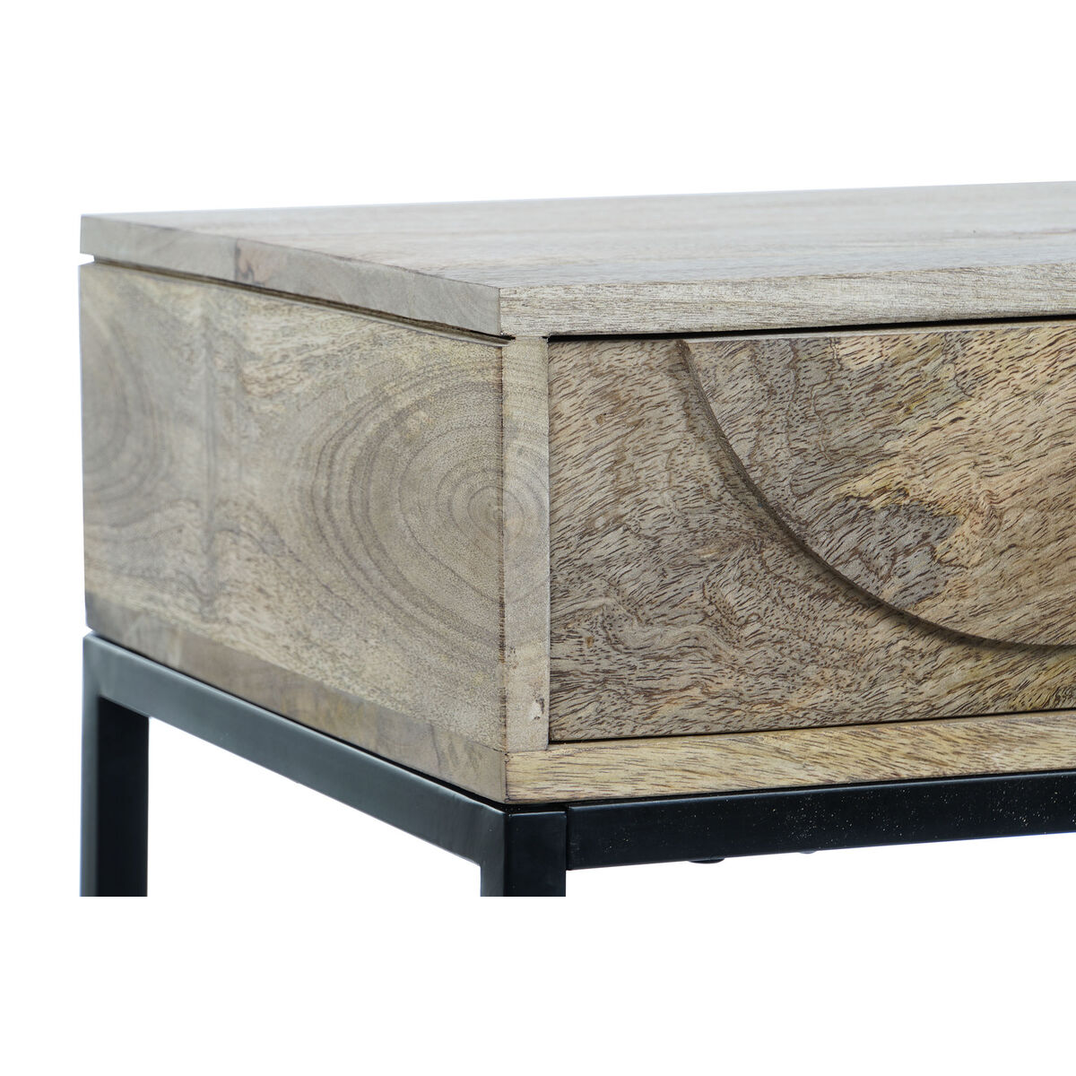 Console DKD Home Decor Μέταλλο Ξύλο από Μάνγκο 108 x 38 x 76 cm