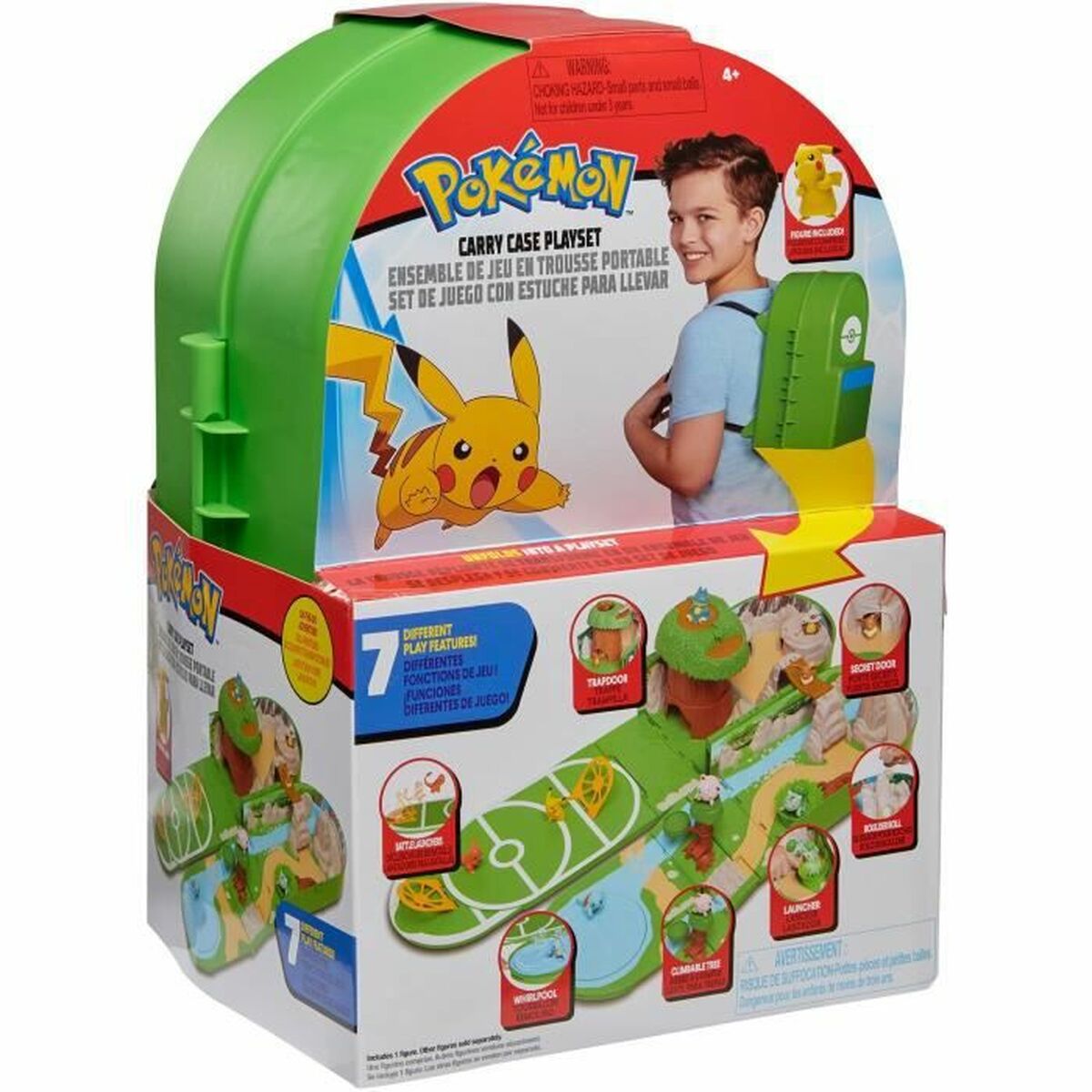 Playset Bandai Pokemon Σακίδιο 8 cm (Δωρεάν Μεταφορικά)