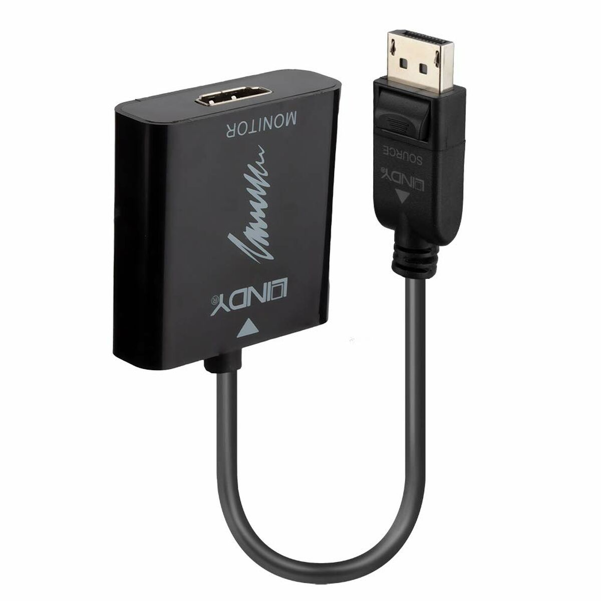 Αντάπτορας DisplayPort σε HDMI LINDY 41068 Μαύρο