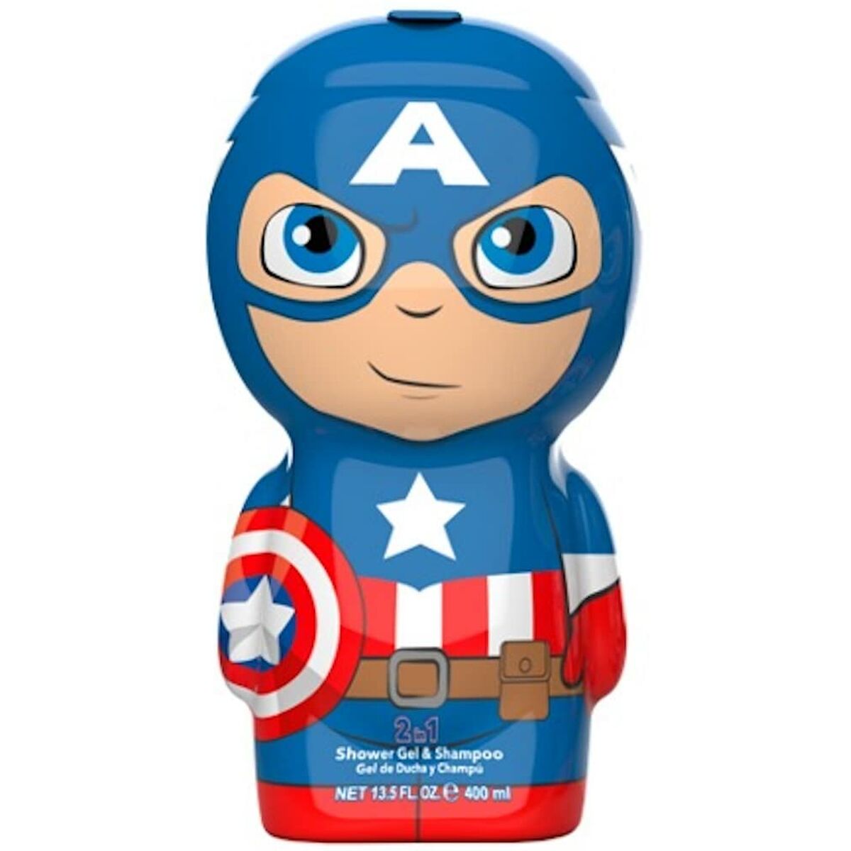 Gel και Σαμπουάν 2 σε 1 Air-Val Avengers Capitan America 400 ml