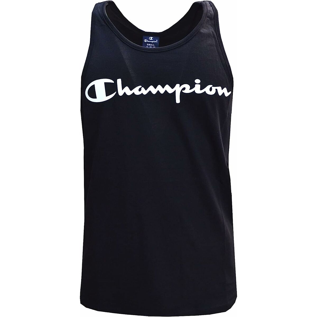 Αμάνικο Ανδρικό Mπλουζάκι Champion Tank Top Μαύρο