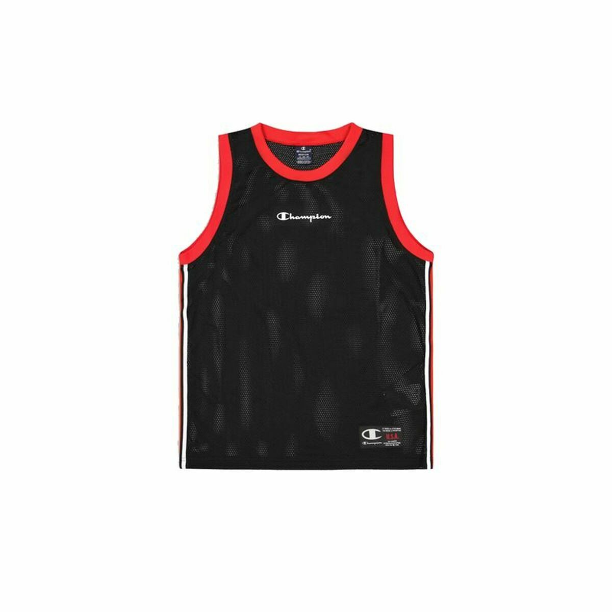 Αμάνικο Ανδρικό Mπλουζάκι Champion Tank Top Μαύρο