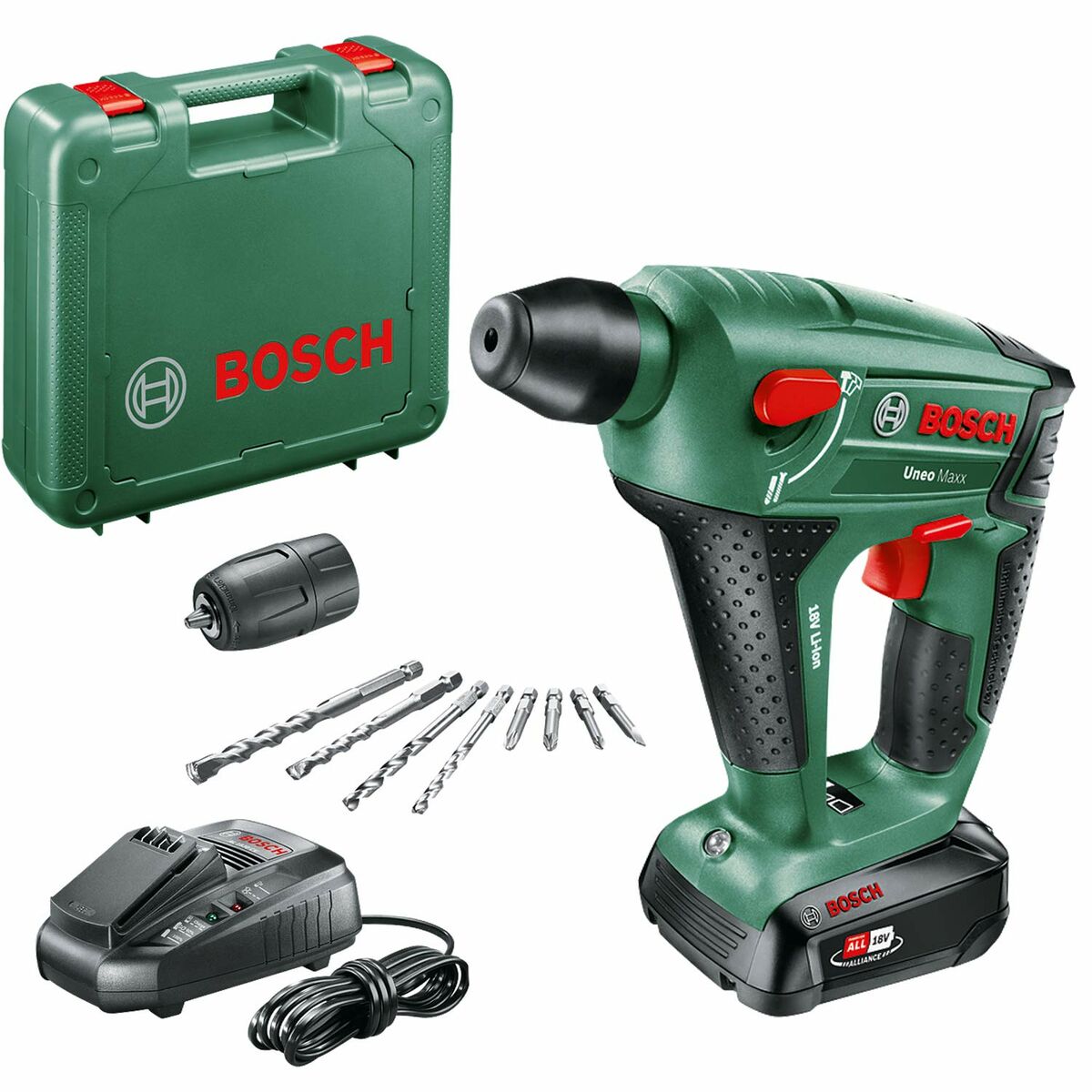 Σφυρί τρυπάνι BOSCH UNO MAXX 900 rpm (Δωρεάν Μεταφορικά)