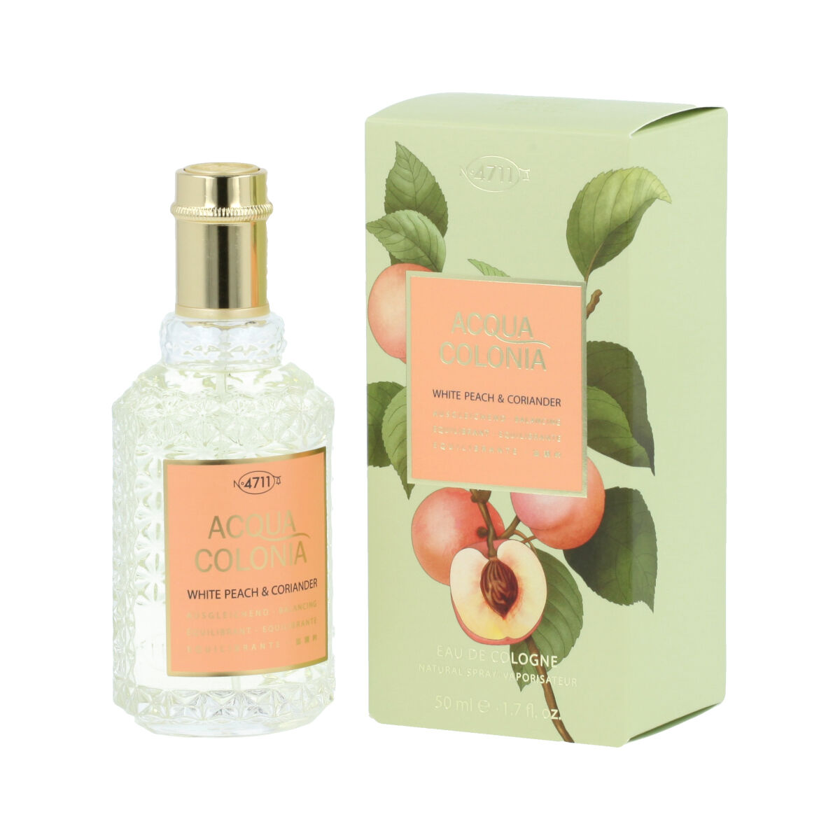 Άρωμα Unisex 4711 EDC Acqua Colonia White Peach & Coriander 50 ml