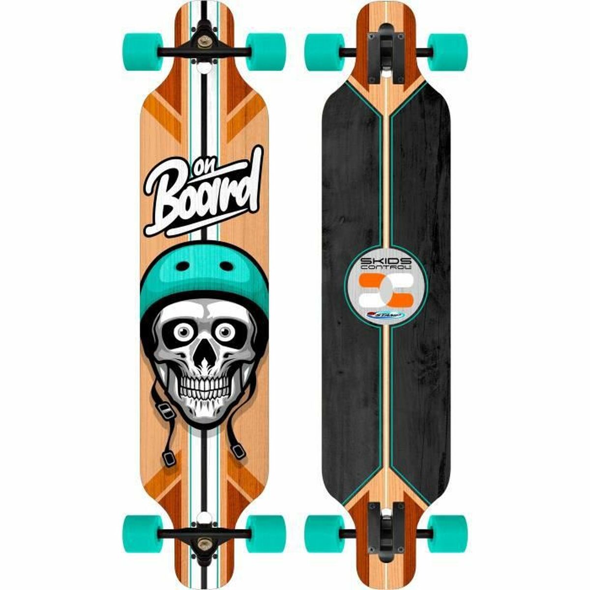 Longboard Stamp Skids Control 41" (Δωρεάν Μεταφορικά)