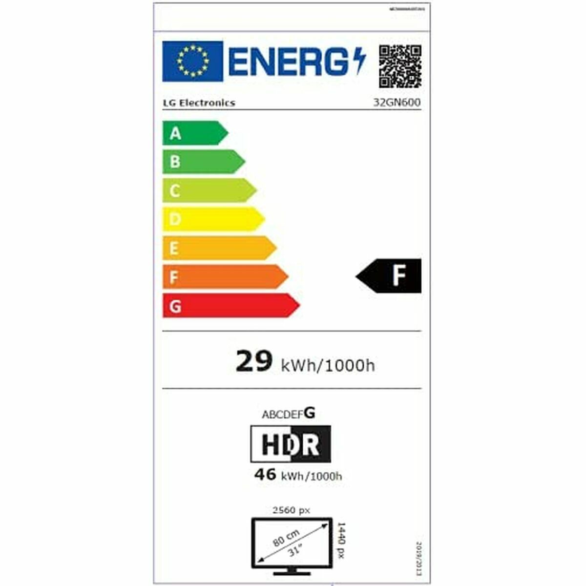 Οθόνη LG 32GN600-B LED 31,5