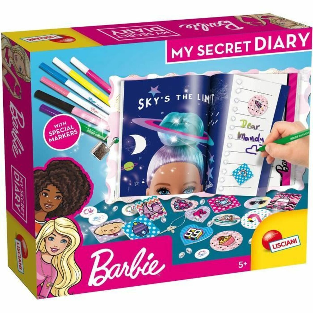 Ημερολόγιο με Aξεσουάρ Lisciani Giochi Barbie