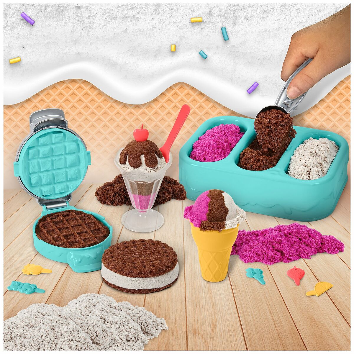 Playset Spin Master Ice Cream Treats Μαγική Άμμος