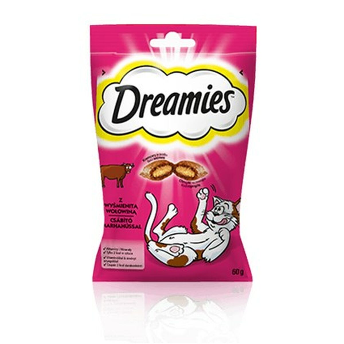 Snack for Cats Dreamies 60 g Βόειο κρέας