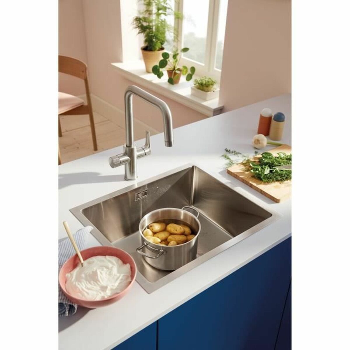 Kitchen Tap Grohe Blue Pure Start Σχήμα πτερυγίου / U (Δωρεάν Μεταφορικά)