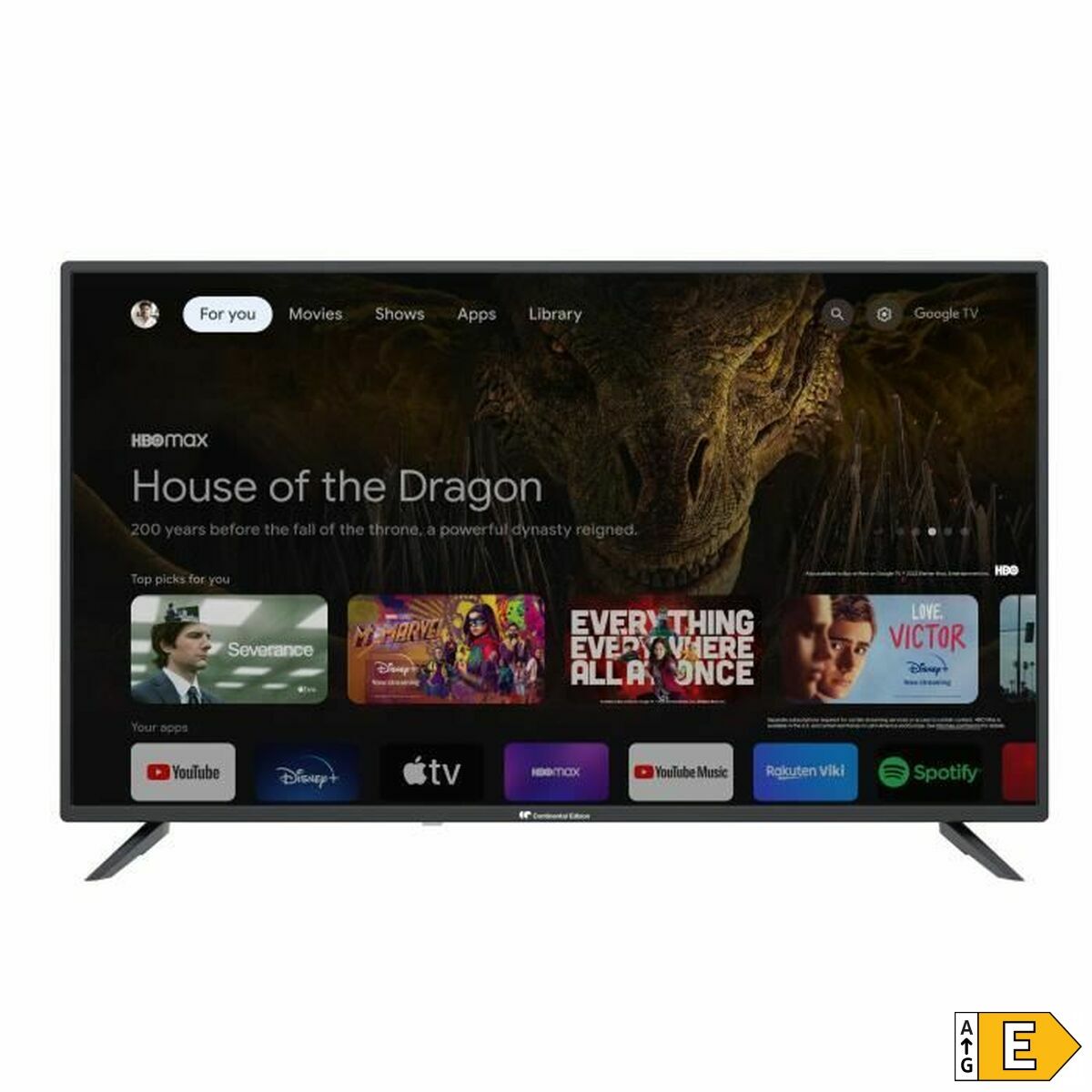 Smart TV Continental Edison CELED40SGFHD23B6 40" (Δωρεάν Μεταφορικά)