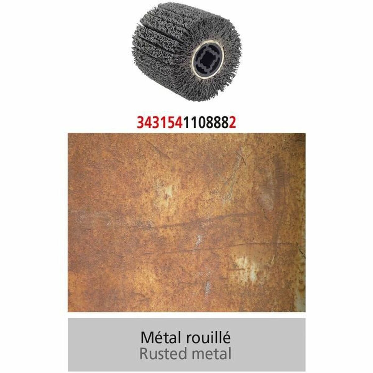 Abrasive Brush Fartools REX120C / REX200 Σιλικόνη Ανθρακικό χρώμα (Δωρεάν Μεταφορικά)