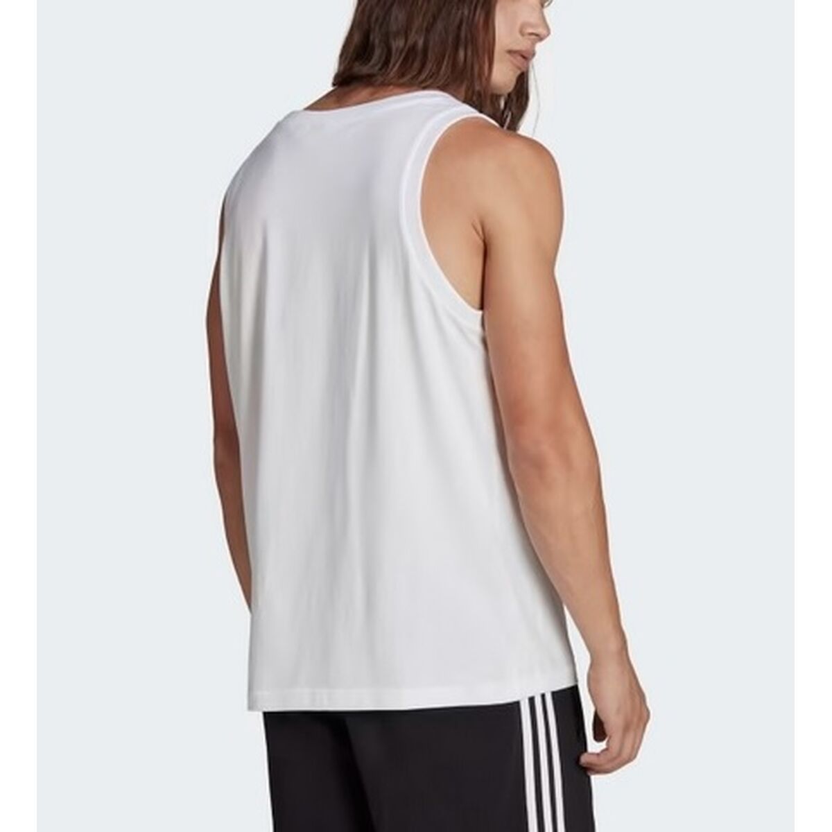 Αμάνικο Ανδρικό Mπλουζάκι Adidas  TREFOIL TANK IA4808  Λευκό