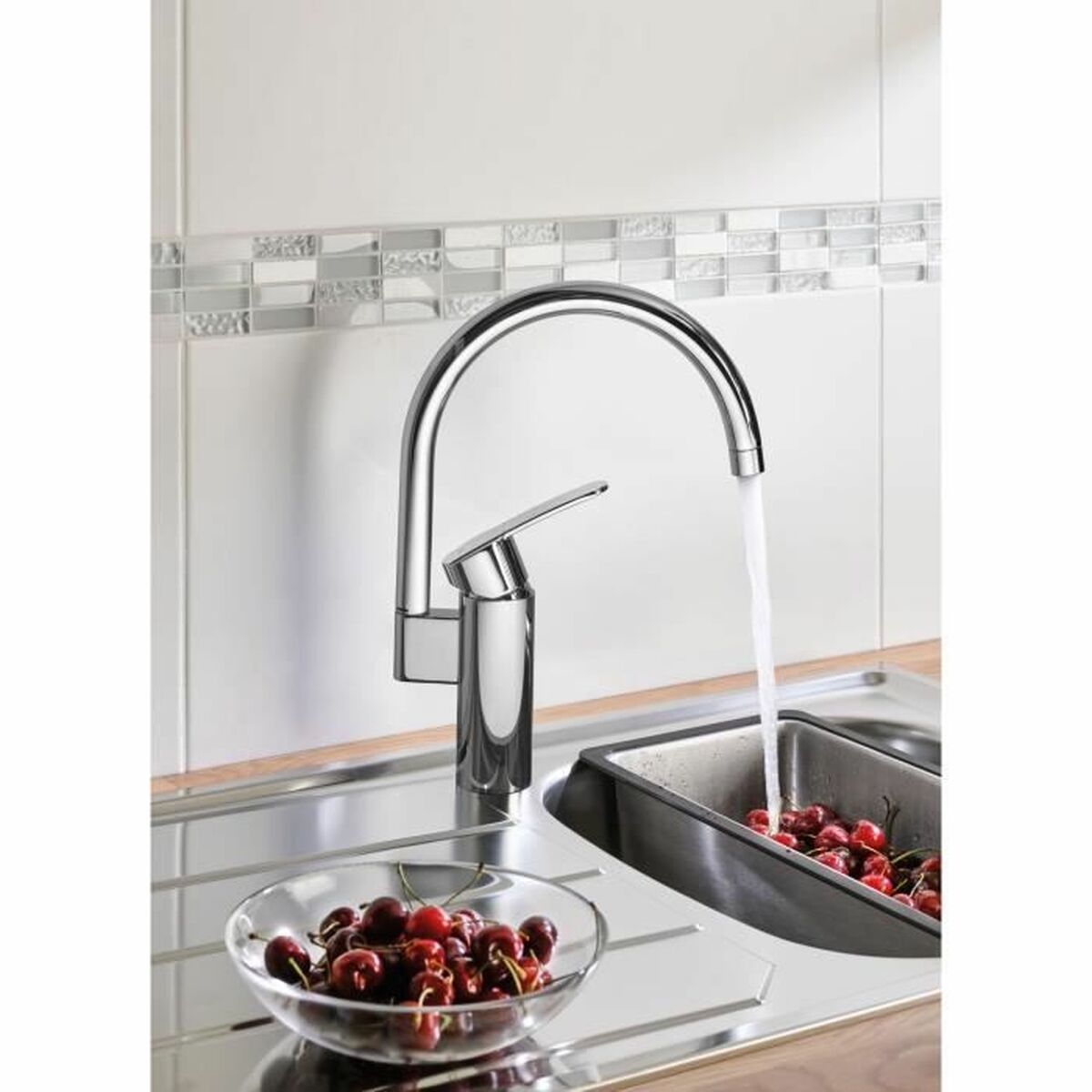 Kitchen Tap Grohe Wave Cosmopolitan - 32449001 C σχήμα Μέταλλο (Δωρεάν Μεταφορικά)