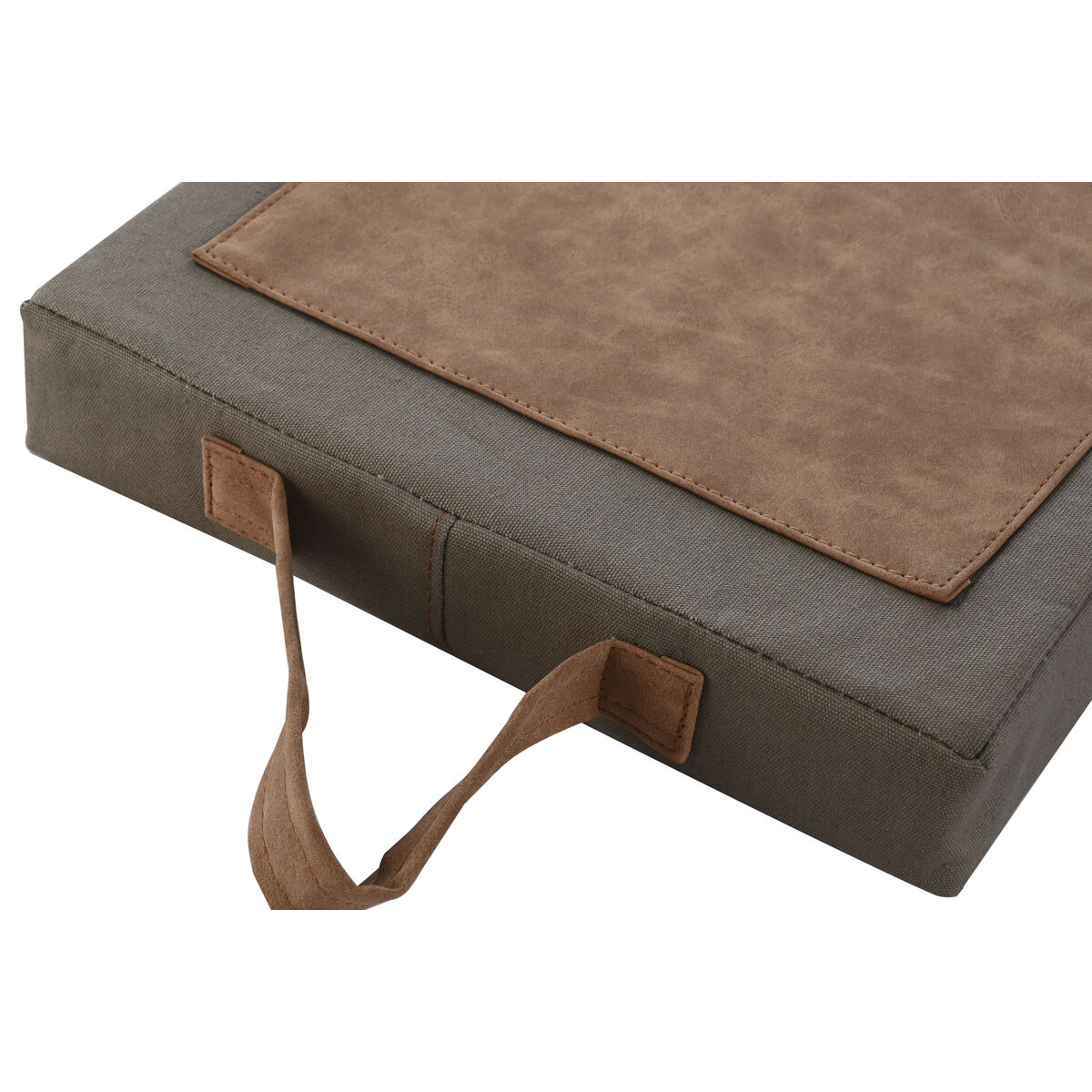 Floor cushion Home ESPRIT Καφέ βαμβάκι πολυεστέρας 40 x 25 x 4 cm