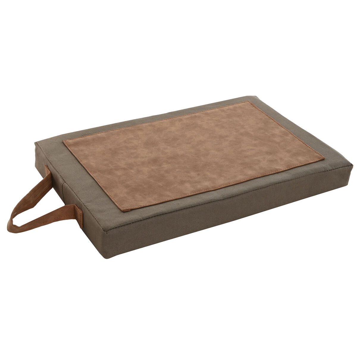 Floor cushion Home ESPRIT Καφέ βαμβάκι πολυεστέρας 40 x 25 x 4 cm