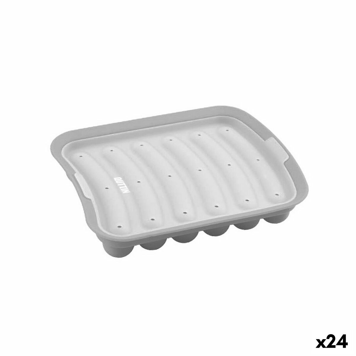 Sausage mould Quttin φούρνο μικροκυμάτων Σιλικόνη 17 X 18 cm (24 Μονάδες)