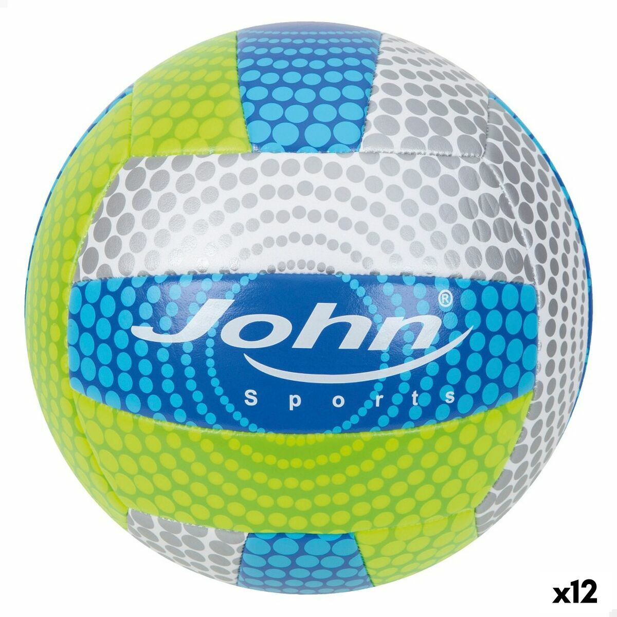 Mπάλα Βόλεϊ John Sports 5 Ø 22 cm (12 Μονάδες)