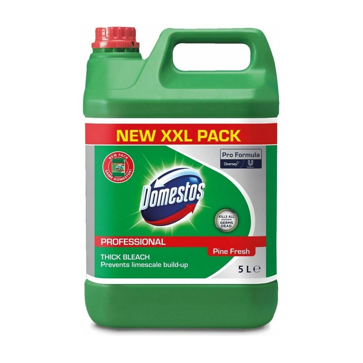 Gel Καθαρισμού Domestos Professional XXL Μπάνια Τζίντζερ 500 ml