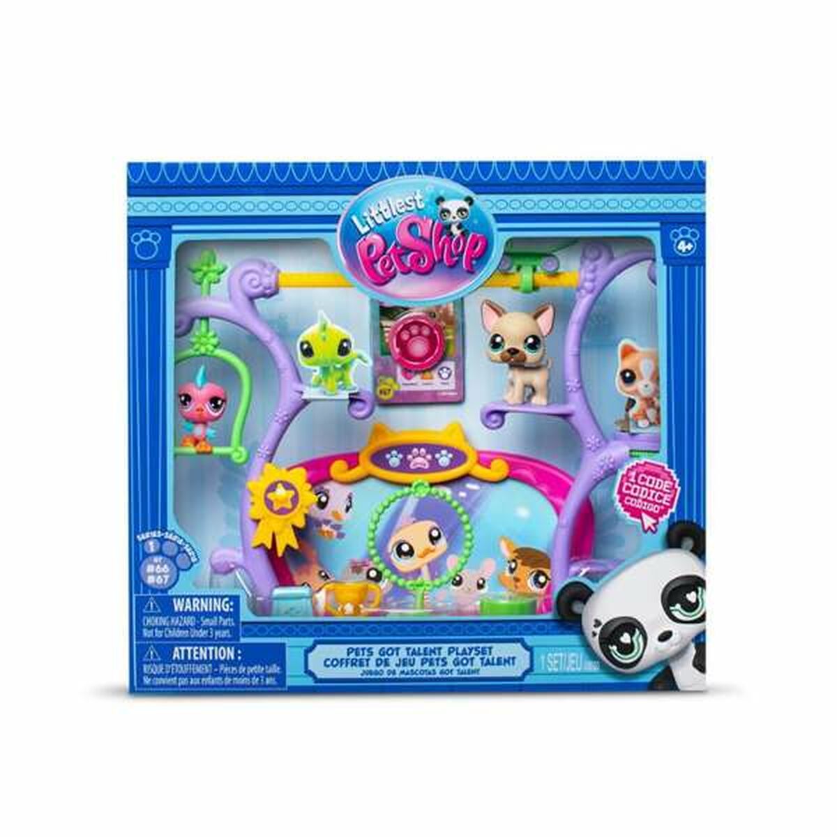 Playset Bandai Littlest Pet Shop Got talent