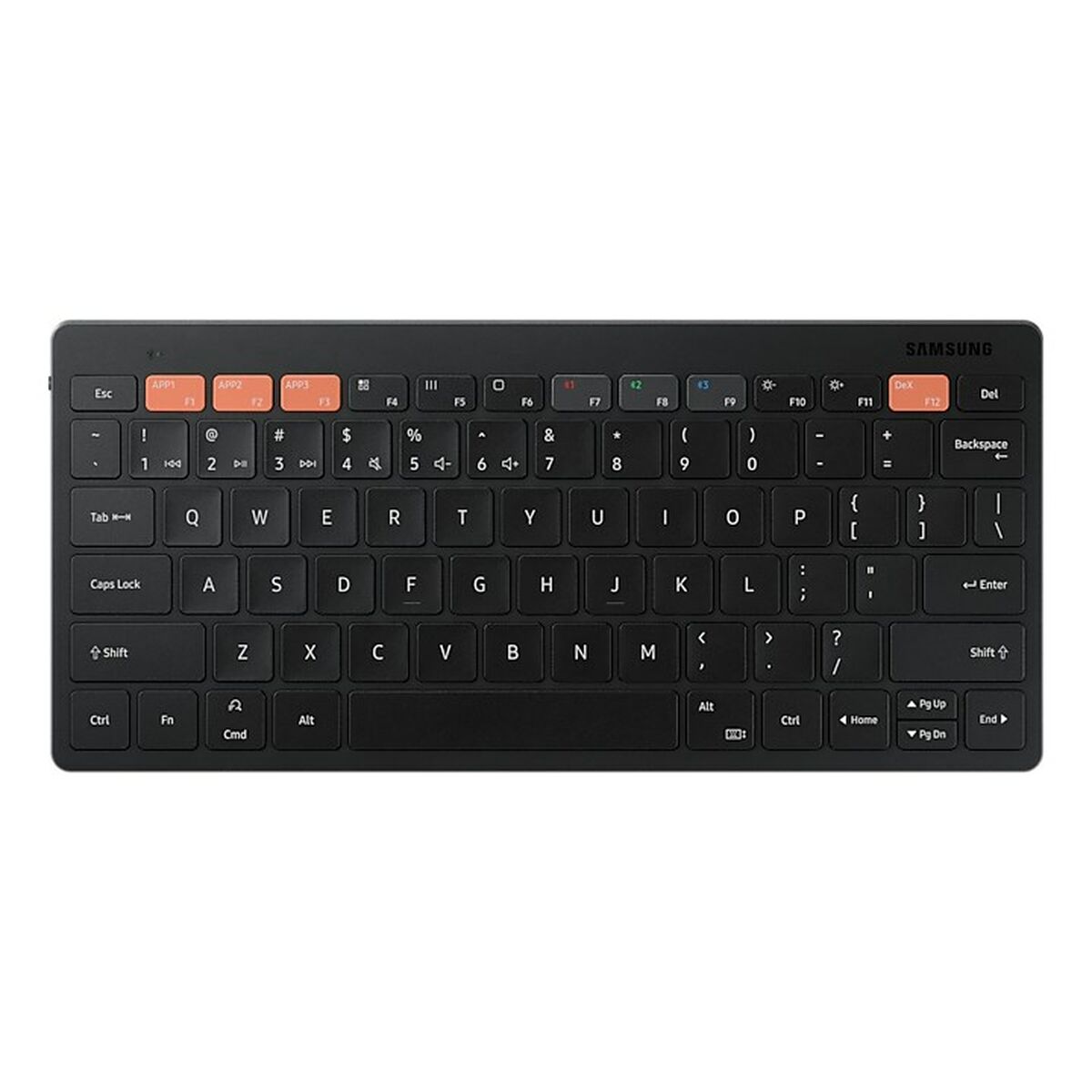 Bluetooth Πληκτρολόγιο Samsung EJ-B3400UBEGEU Μαύρο Qwerty US