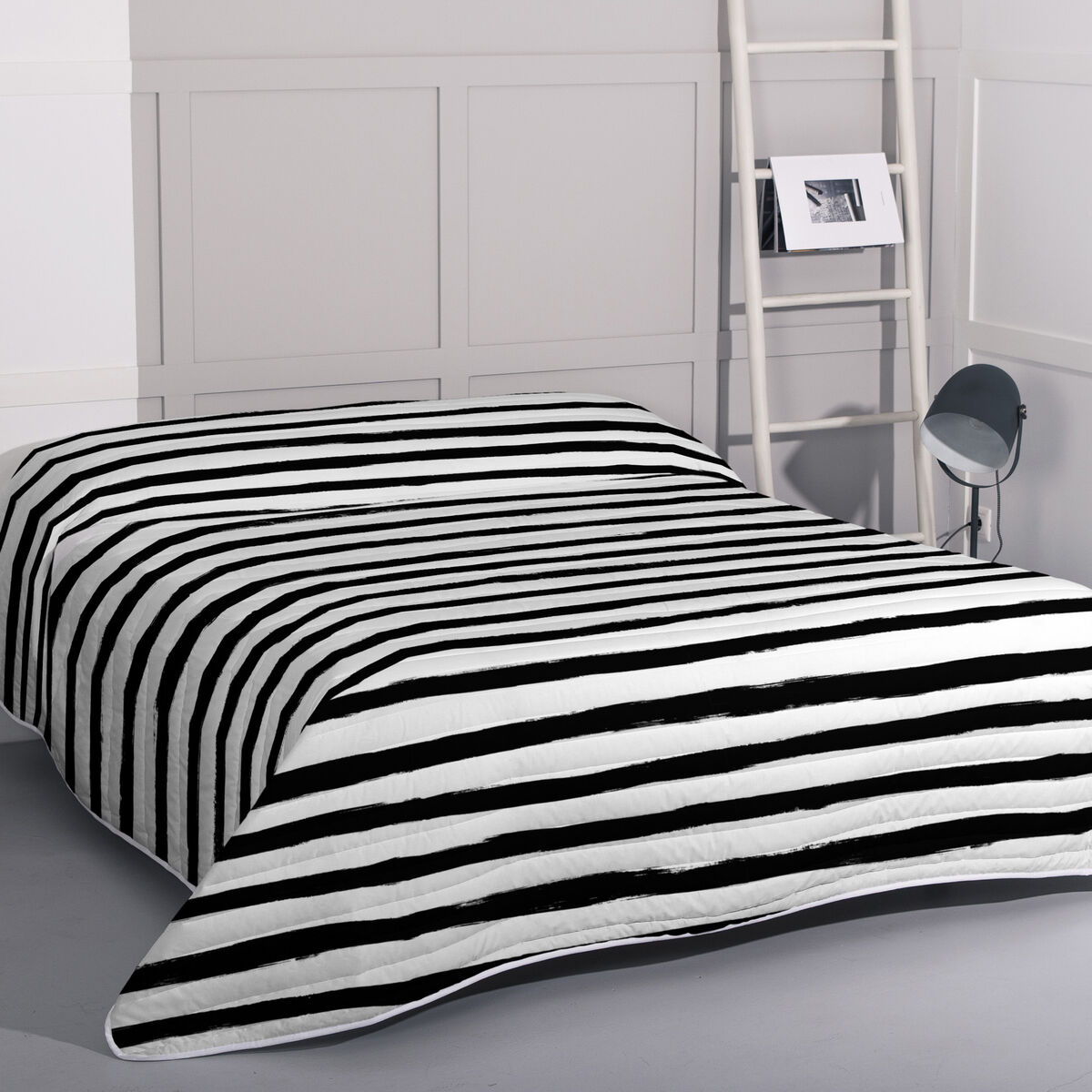 Πάπλωμα HappyFriday Blanc Stripes Πολύχρωμο 270 x 260 cm