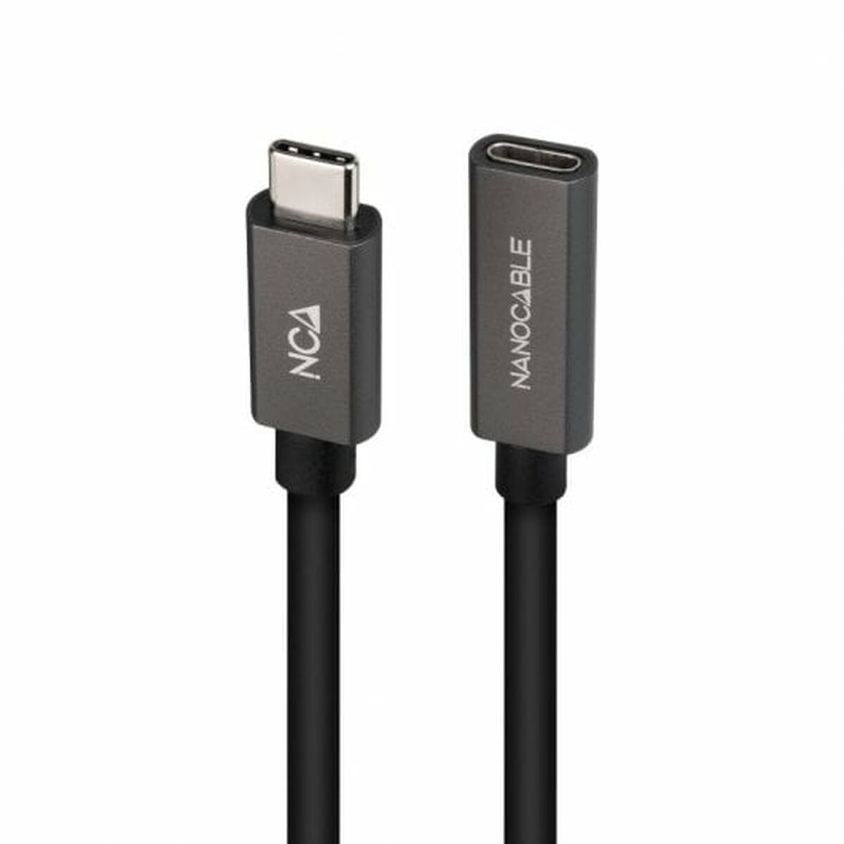 Καλώδιο Επέκτασης USB-C NANOCABLE 10.01.4401-L150 Μαύρο 1,5 m (1 μονάδα)