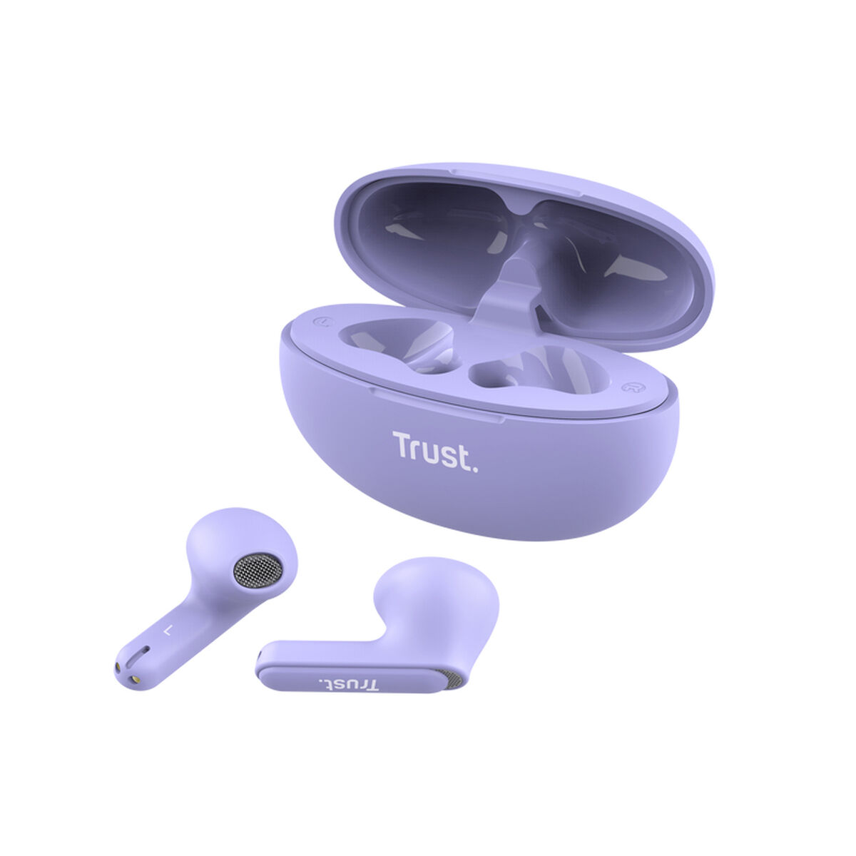 Ακουστικά in Ear Bluetooth Trust Yavi Μωβ Μοβ