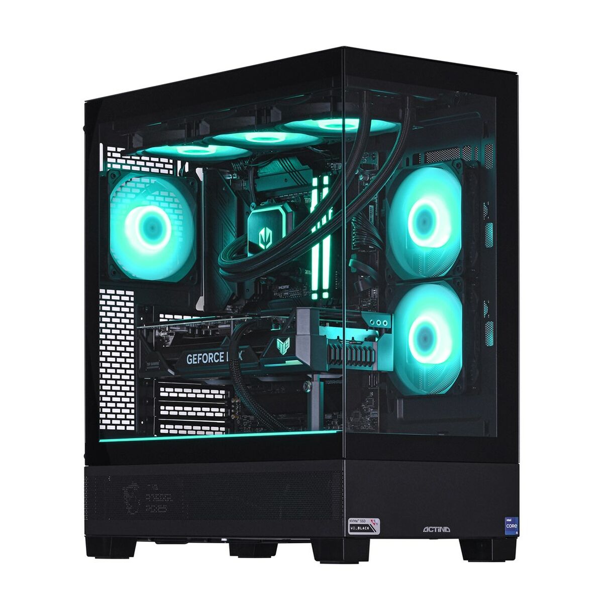 Gaming PC Actina KOMAAAGIP1557 Intel Core i5-13600KF 32 GB RAM 1 TB SSD Nvidia Geforce RTX 4070 Ti Super