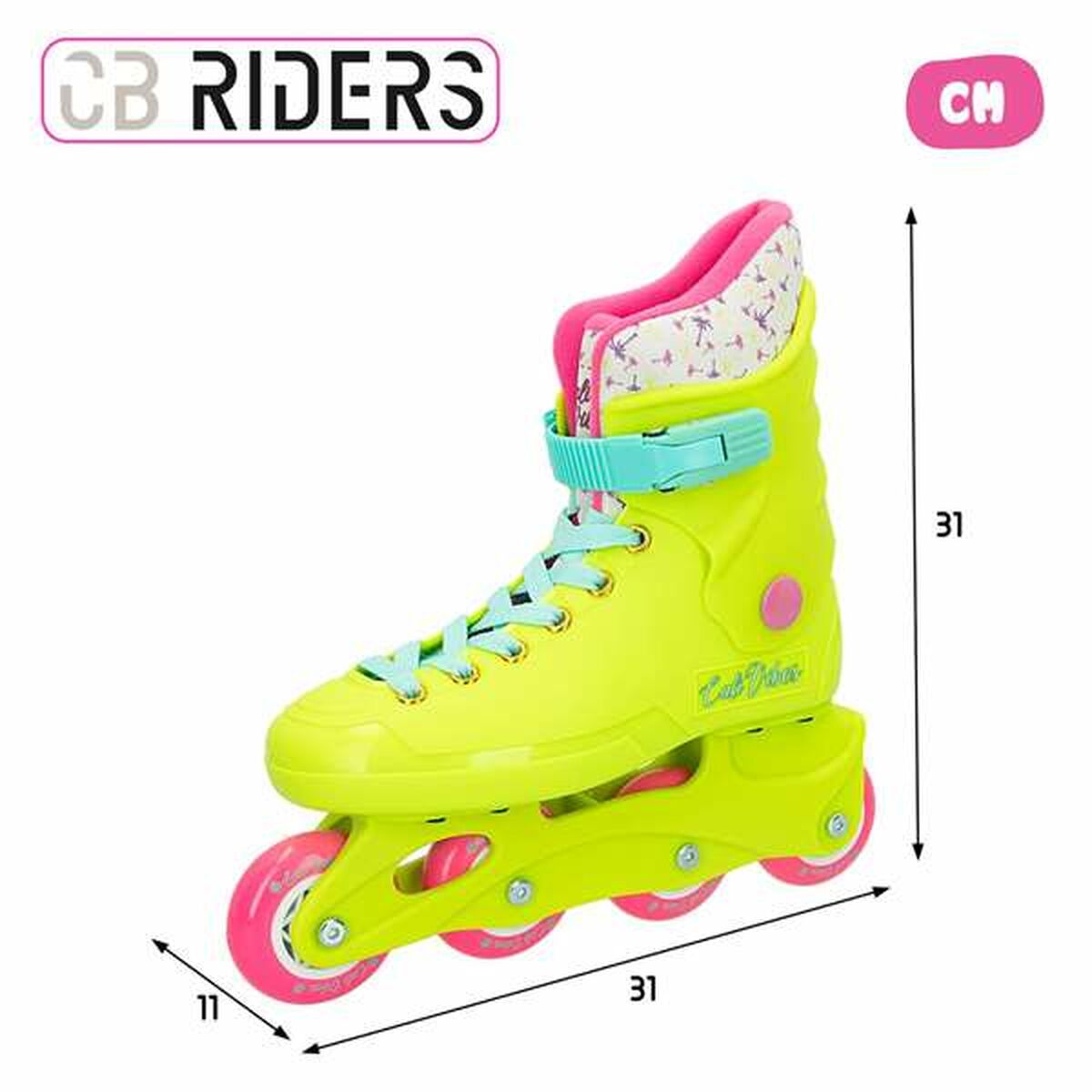 In-Line πατίνια Colorbaby Cb Riders Pro Style 38-39