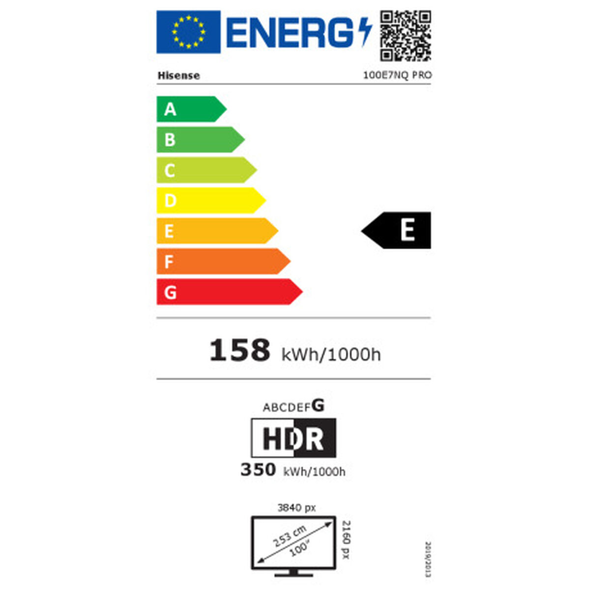 Smart TV Hisense 4K Ultra HD 100