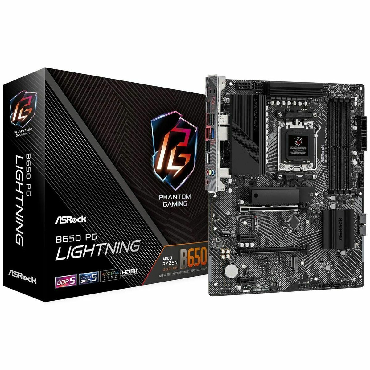 Μητρική Κάρτα ASRock B650 PG Lightning AMD AM5