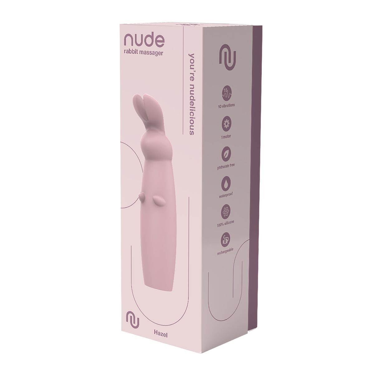 Mini Δονητής Dream Toys Nude Hazel Rabbit Ροζ