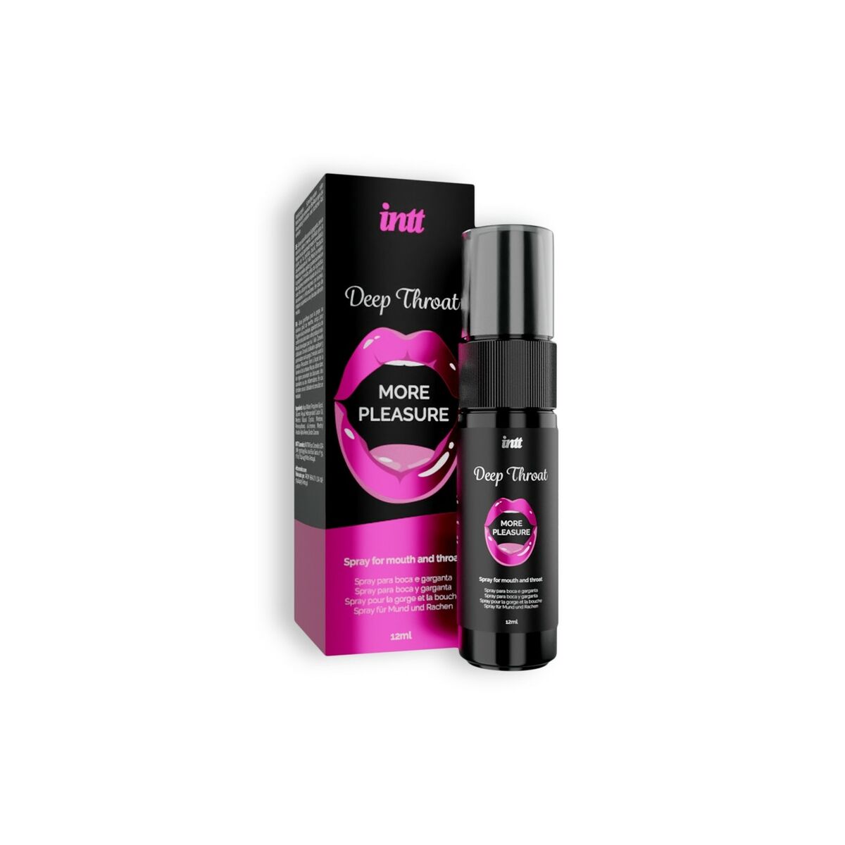 Gloss για Τόνωση του Στόματος Intt Deep Throat 12 ml