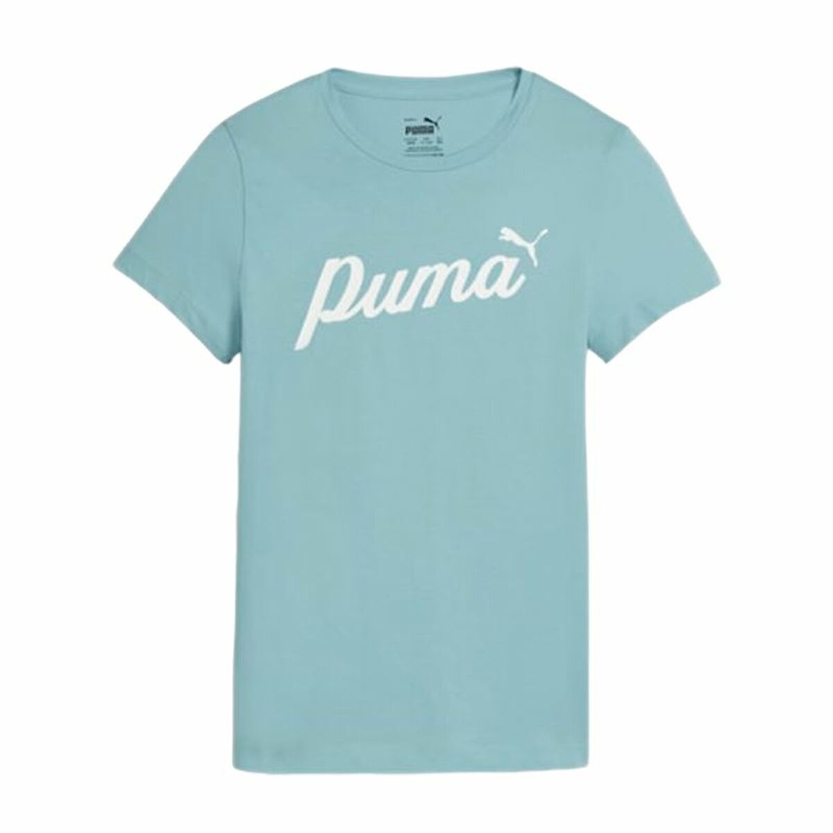 Παιδικό Μπλούζα με Κοντό Μανίκι Puma Essentials+ Script