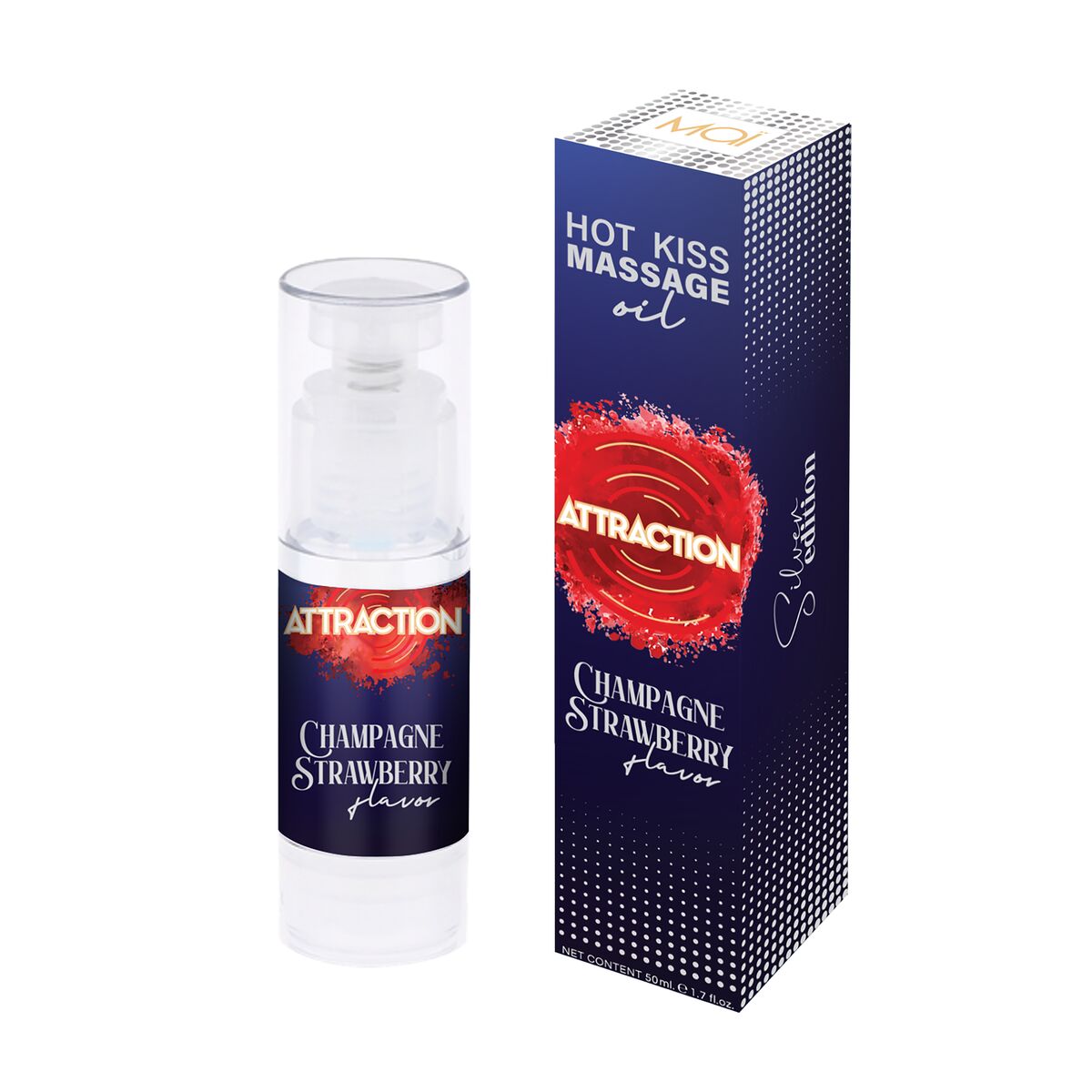 Ερωτικό Λάδι για Μασάζ Attraction 50 ml