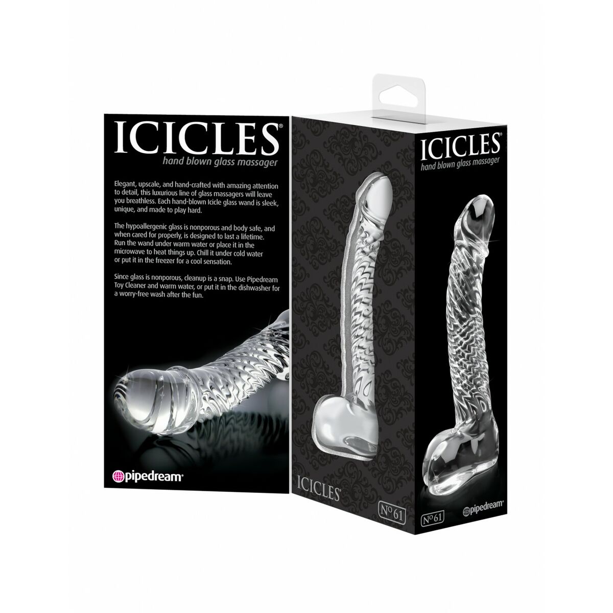 Αυνανιστήρι Διπλής Διείσδυσης Stroker Pipedream Icicles