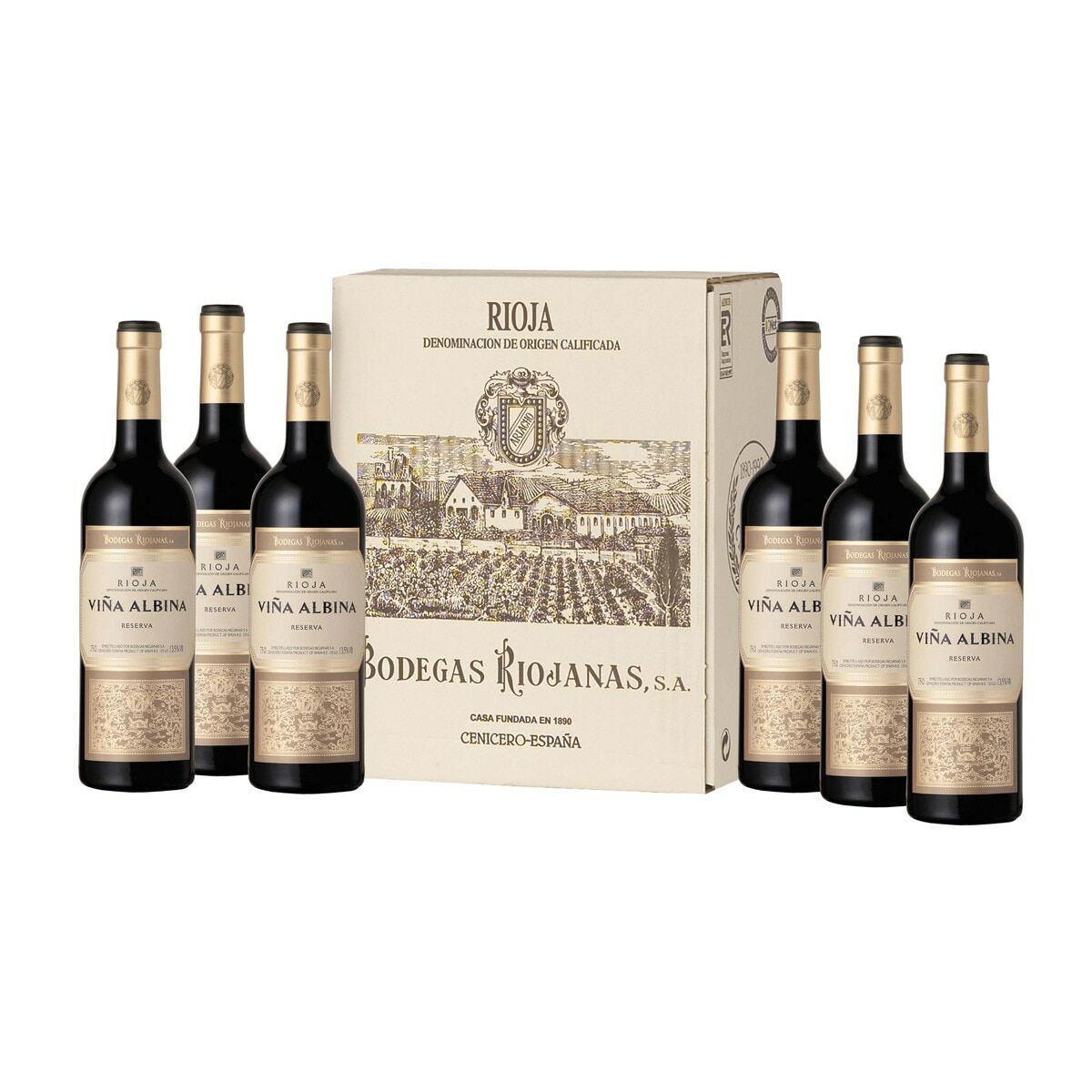 Eρυθρό ρασί Bodegas Riojanas Viña Albina Reserva